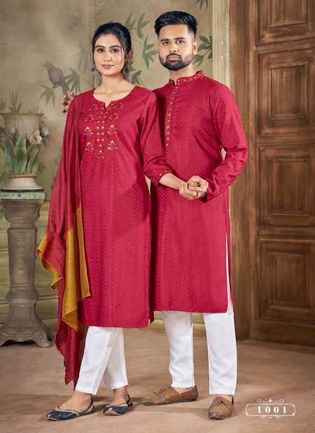 Royal Couple Vol 12 By Banwery Couple Kurta Set Catalog
 Catalog